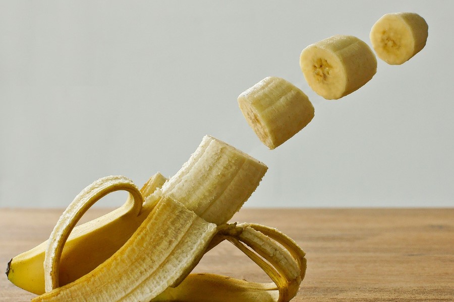 Banana na manteiga ou óleo informação nutricional